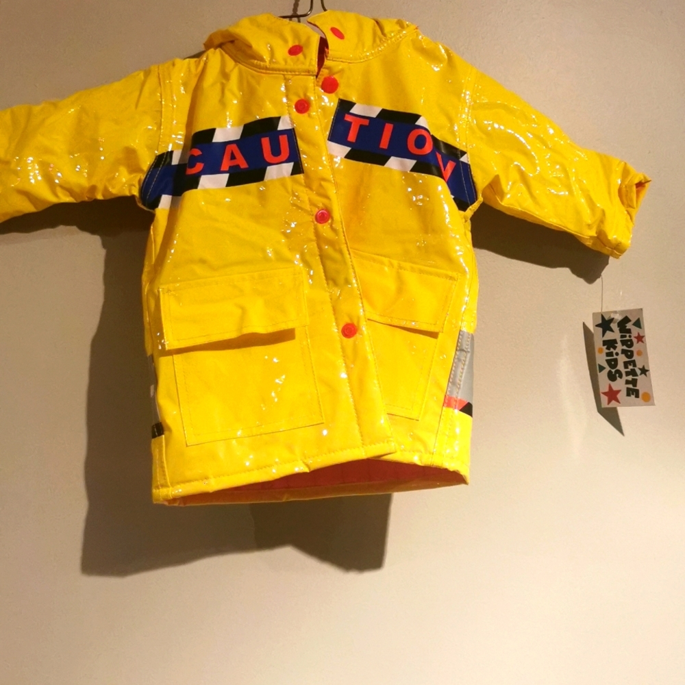 Boys warm rain jacket sx 6-12mth